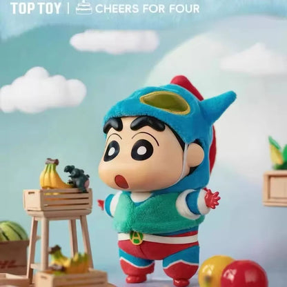 Crayon Shin-chan Blind Box Party Outfit Figure – Anime Mystery Box Collectible Toy