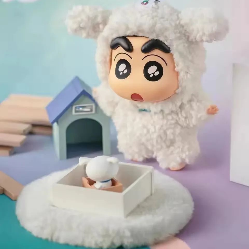 Crayon Shin-chan Blind Box Party Outfit Figure – Anime Mystery Box Collectible Toy