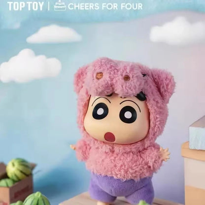 Crayon Shin-chan Blind Box Party Outfit Figure – Anime Mystery Box Collectible Toy