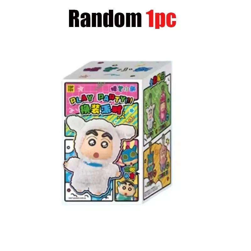 Crayon Shin-chan Blind Box Party Outfit Figure – Anime Mystery Box Collectible Toy