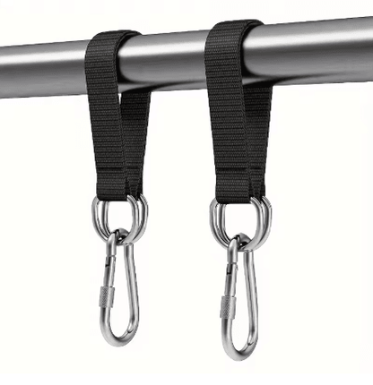 Durable Hammock Hanging Belt Set 1 to 2PCS Heavy Duty Straps with Steel Alloy Hooks for Camping and Hiking