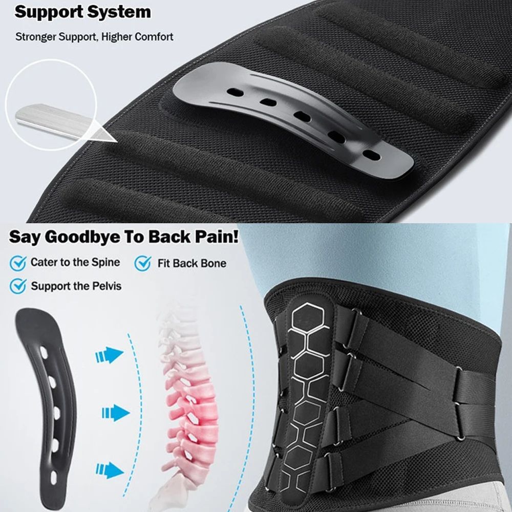 Orthopedic Back Brace for Sciatica, Disc Pain, Posture & Lumbar Spine Support