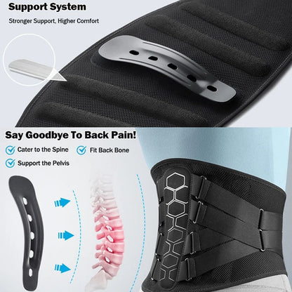 Orthopedic Back Brace for Sciatica, Disc Pain, Posture & Lumbar Spine Support