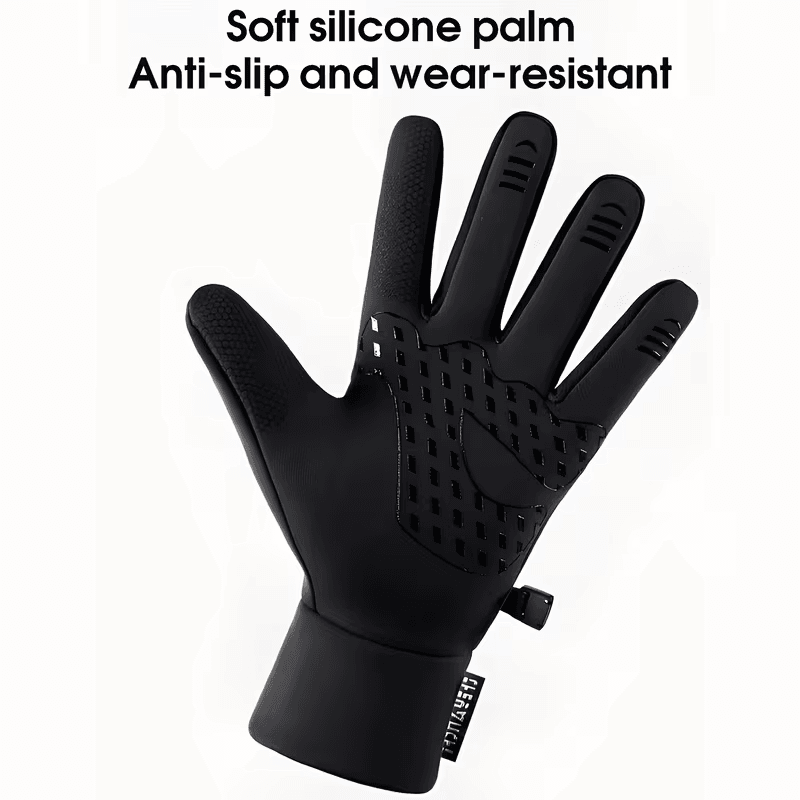 Thermal Waterproof Winter Gloves with Touchscreen Grip for Cycling, Driving & Outdoor Work