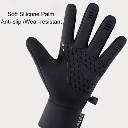 Thermal Waterproof Winter Gloves with Touchscreen Grip for Cycling, Driving & Outdoor Work
