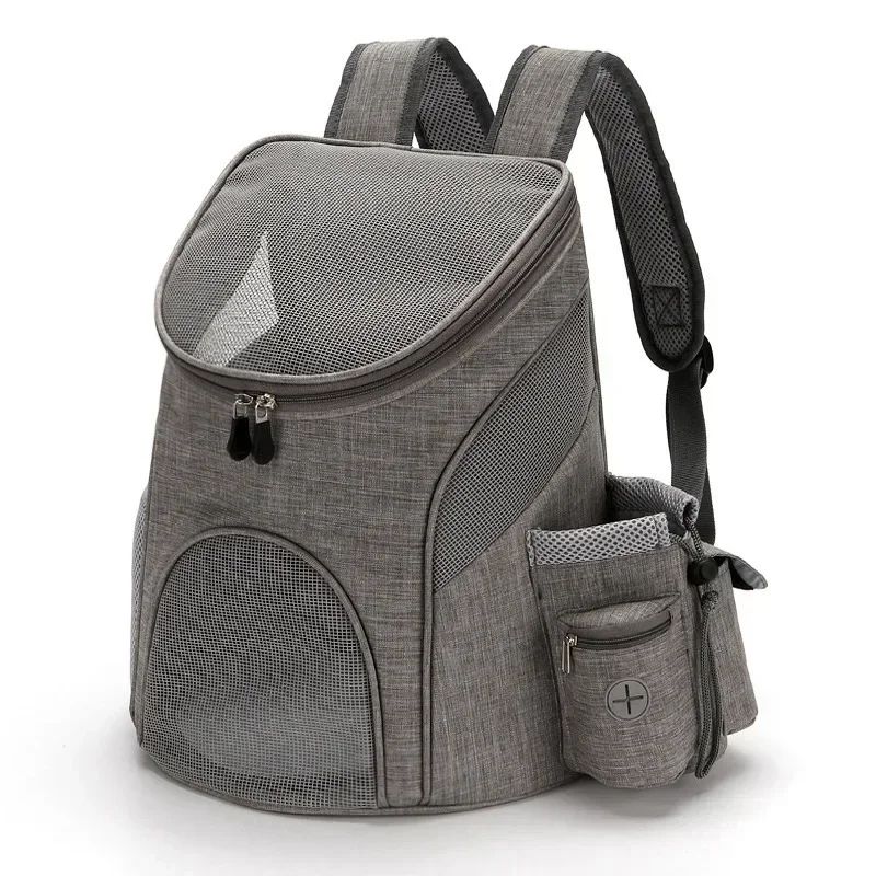 Pet Backpack Carrier Breathable Foldable Travel Backpack for Dogs & Cats