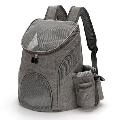 Pet Backpack Carrier Breathable Foldable Travel Backpack for Dogs & Cats