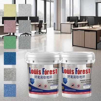 Luxury Marble Finish Epoxy Floor Coating Kit for Durable Glossy Home & Garage Floors
