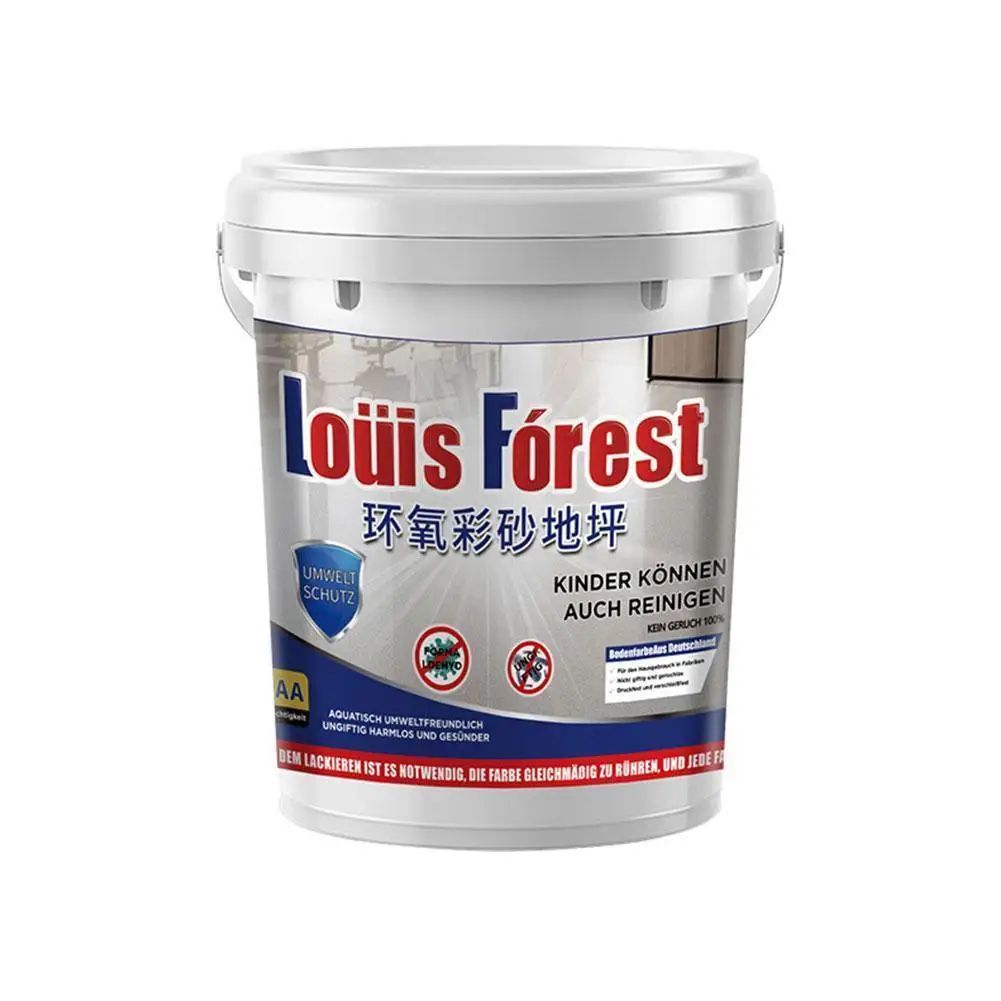 Luxury Marble Finish Epoxy Floor Coating Kit for Durable Glossy Home & Garage Floors