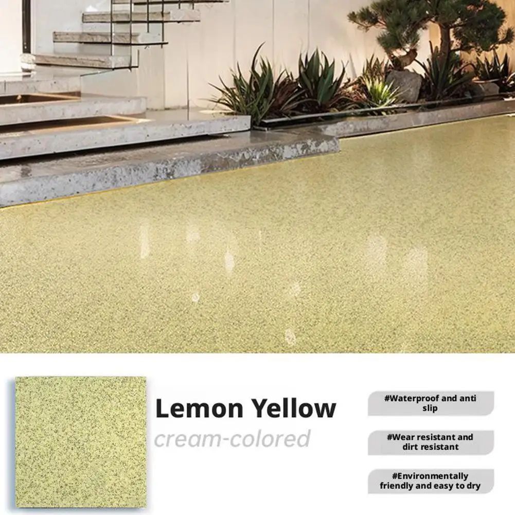 Luxury Marble Finish Epoxy Floor Coating Kit for Durable Glossy Home & Garage Floors
