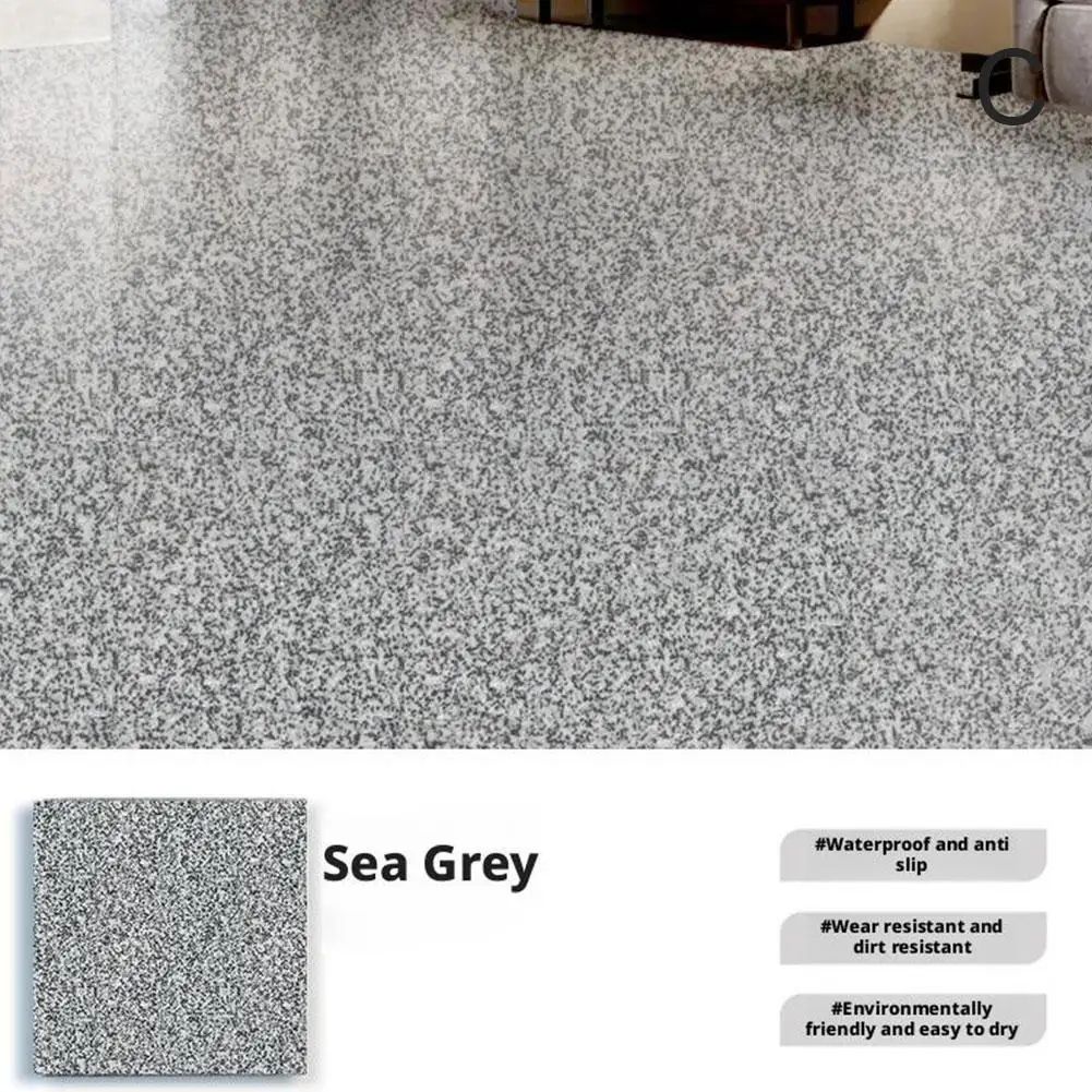Luxury Marble Finish Epoxy Floor Coating Kit for Durable Glossy Home & Garage Floors