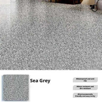 Luxury Marble Finish Epoxy Floor Coating Kit for Durable Glossy Home & Garage Floors