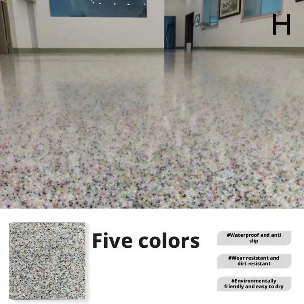 Luxury Marble Finish Epoxy Floor Coating Kit for Durable Glossy Home & Garage Floors