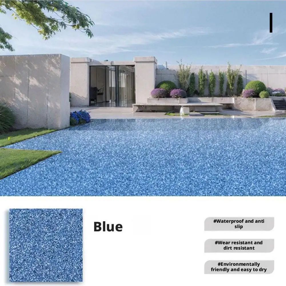 Luxury Marble Finish Epoxy Floor Coating Kit for Durable Glossy Home & Garage Floors