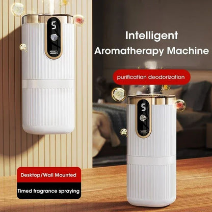 Rechargeable Portable Essential Oil Diffuser, 5-Level Mist Cordless Aromatherapy Humidifier for Home, Car & Office