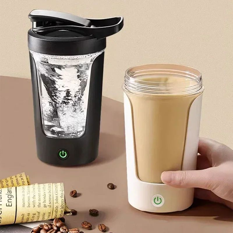 VortexBlend Portable Blender Cup – USB Rechargeable Protein Shaker & Electric Vortex Mixer Bottle