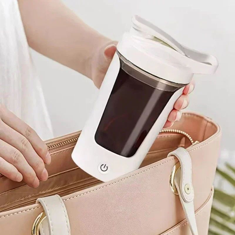 VortexBlend Portable Blender Cup – USB Rechargeable Protein Shaker & Electric Vortex Mixer Bottle