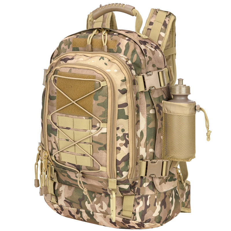 Military Tactical Backpack, Army Molle Assault Rucksack, Outdoor Hiking Travel Rucksack, Camping Hunting Backpack Men