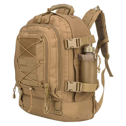 Military Tactical Backpack, Army Molle Assault Rucksack, Outdoor Hiking Travel Rucksack, Camping Hunting Backpack Men