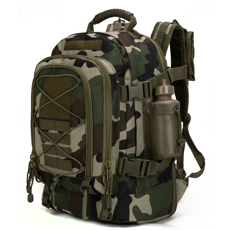 Military Tactical Backpack, Army Molle Assault Rucksack, Outdoor Hiking Travel Rucksack, Camping Hunting Backpack Men
