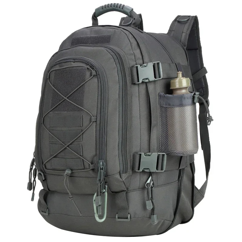 Military Tactical Backpack, Army Molle Assault Rucksack, Outdoor Hiking Travel Rucksack, Camping Hunting Backpack Men