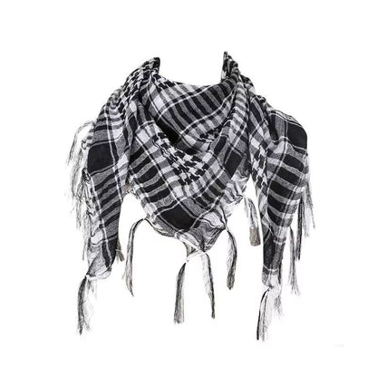 Keffiyeh Tactical Desert Scarf Shemagh Wrap for Men & Women