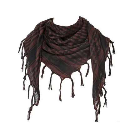 Keffiyeh Tactical Desert Scarf Shemagh Wrap for Men & Women