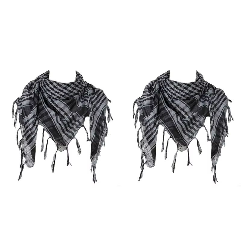 Keffiyeh Tactical Desert Scarf Shemagh Wrap for Men & Women