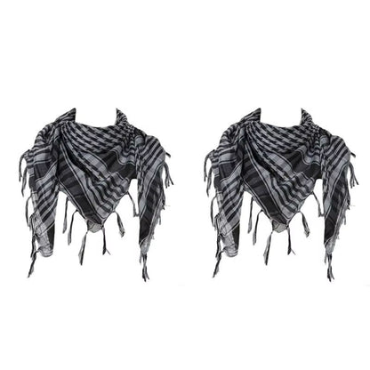 Keffiyeh Tactical Desert Scarf Shemagh Wrap for Men & Women