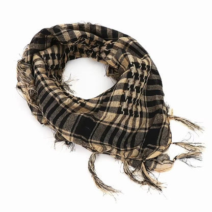 Keffiyeh Tactical Desert Scarf Shemagh Wrap for Men & Women
