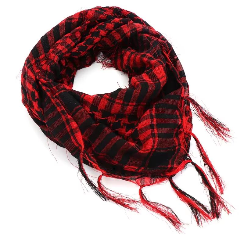 Keffiyeh Tactical Desert Scarf Shemagh Wrap for Men & Women