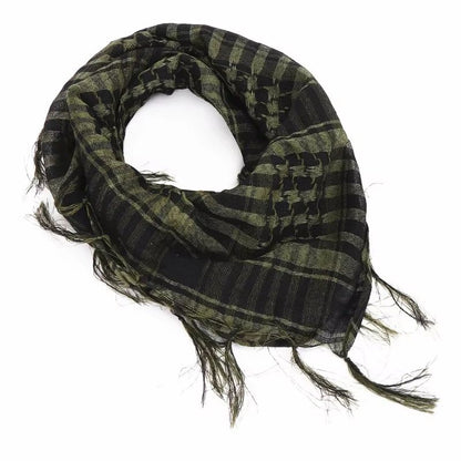 Keffiyeh Tactical Desert Scarf Shemagh Wrap for Men & Women
