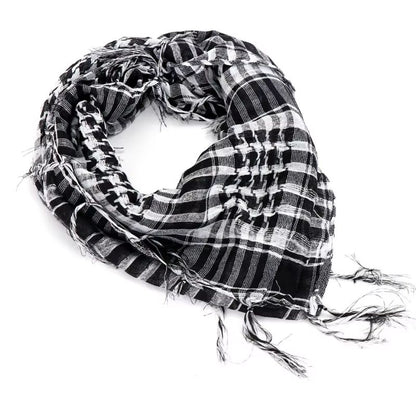 Keffiyeh Tactical Desert Scarf Shemagh Wrap for Men & Women