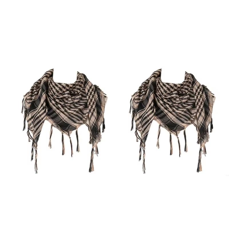Keffiyeh Tactical Desert Scarf Shemagh Wrap for Men & Women