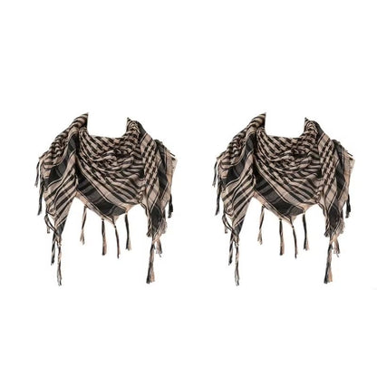 Keffiyeh Tactical Desert Scarf Shemagh Wrap for Men & Women