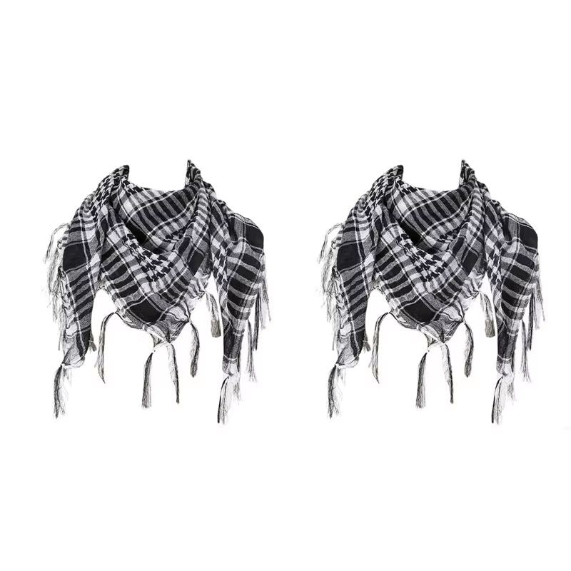 Keffiyeh Tactical Desert Scarf Shemagh Wrap for Men & Women
