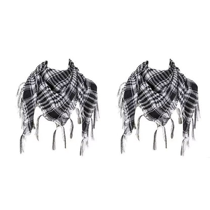 Keffiyeh Tactical Desert Scarf Shemagh Wrap for Men & Women