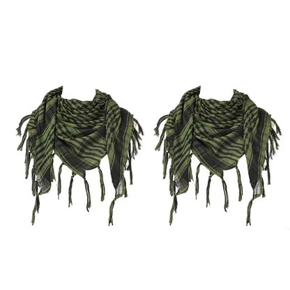 Keffiyeh Tactical Desert Scarf Shemagh Wrap for Men & Women