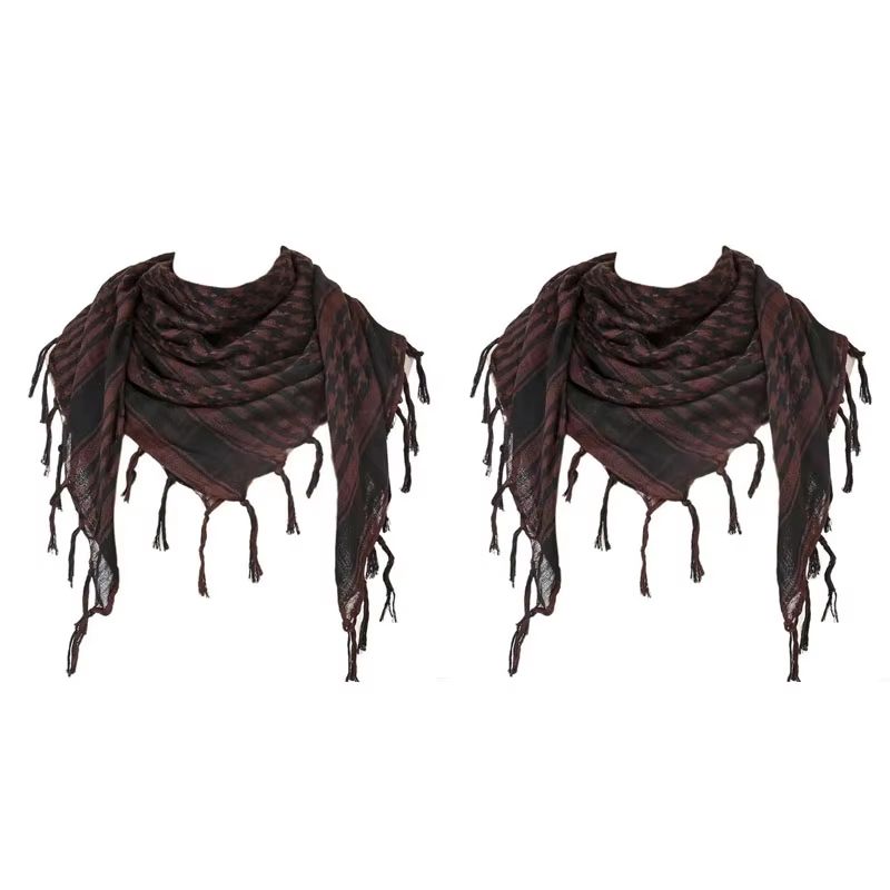Keffiyeh Tactical Desert Scarf Shemagh Wrap for Men & Women