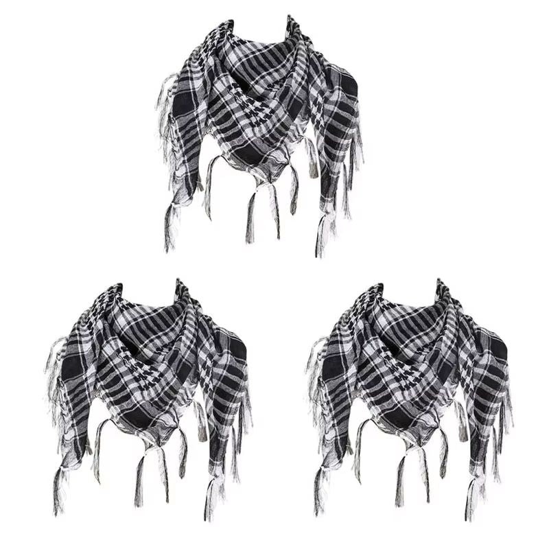 Keffiyeh Tactical Desert Scarf Shemagh Wrap for Men & Women