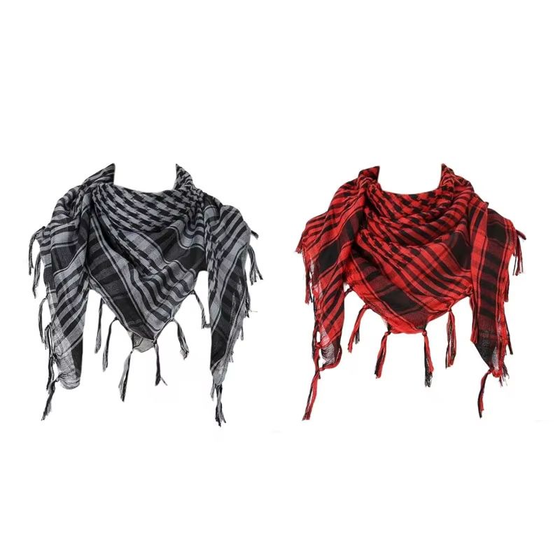 Keffiyeh Tactical Desert Scarf Shemagh Wrap for Men & Women
