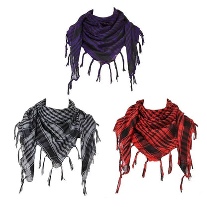 Keffiyeh Tactical Desert Scarf Shemagh Wrap for Men & Women