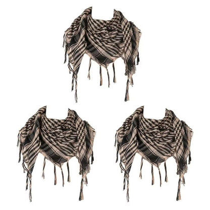 Keffiyeh Tactical Desert Scarf Shemagh Wrap for Men & Women