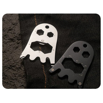 Ghost Shape Multi Tool Stainless Steel EDC Bottle Opener Pendant