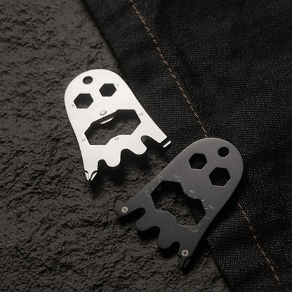 Ghost Shape Multi Tool Stainless Steel EDC Bottle Opener Pendant