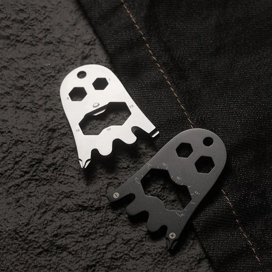 Ghost Shape Multi Tool Stainless Steel EDC Bottle Opener Pendant