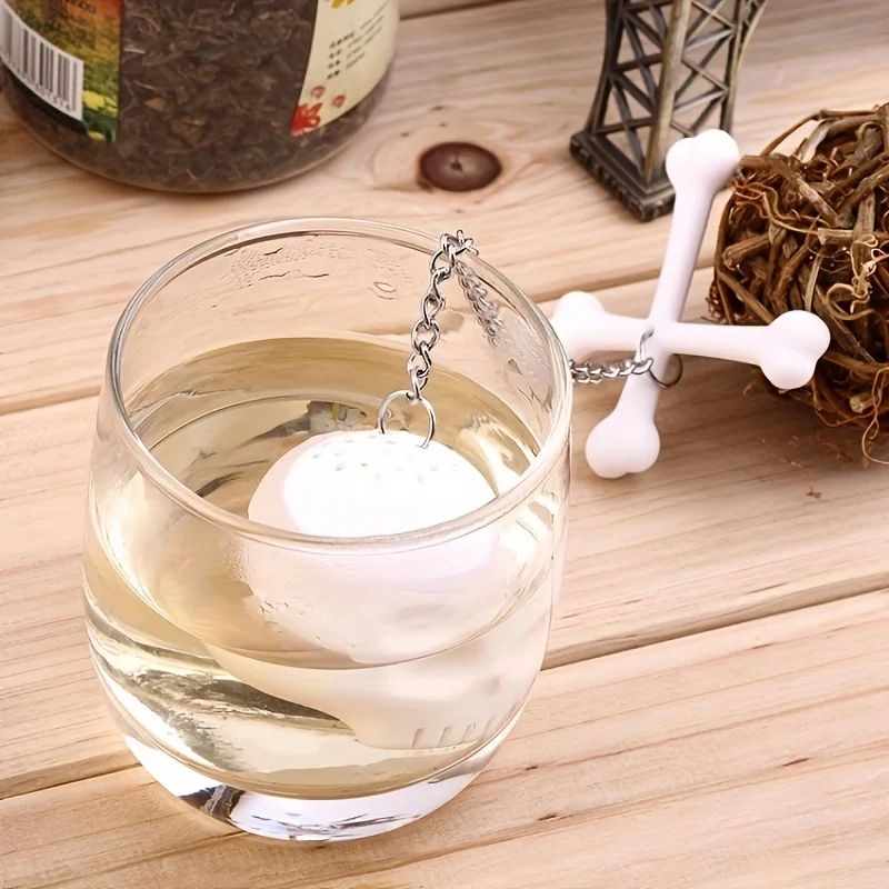 Skull Tea Infuser Silicone Filter