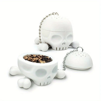 Skull Tea Infuser Silicone Filter