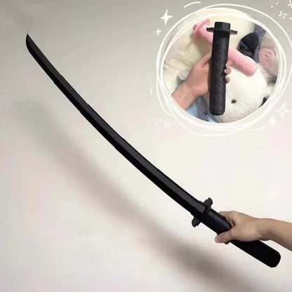 Kids Ninja Costume Accessories Samurai Toy Weapon Set (Safe Plastic Dagger & Darts) for Halloween Cosplay Roleplay