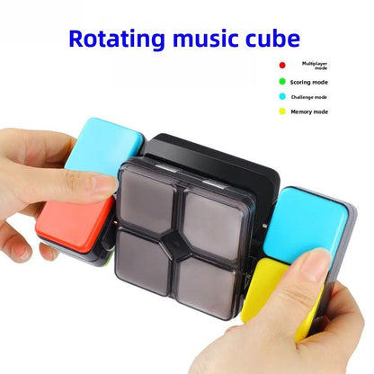 FlipSlide Smart Handheld Puzzle Game – electronic handheld game and light up fidget toy with 4 modes for fast reflex fun